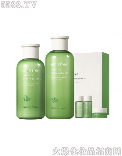悅詩風吟新綠茶精粹平衡水乳套裝