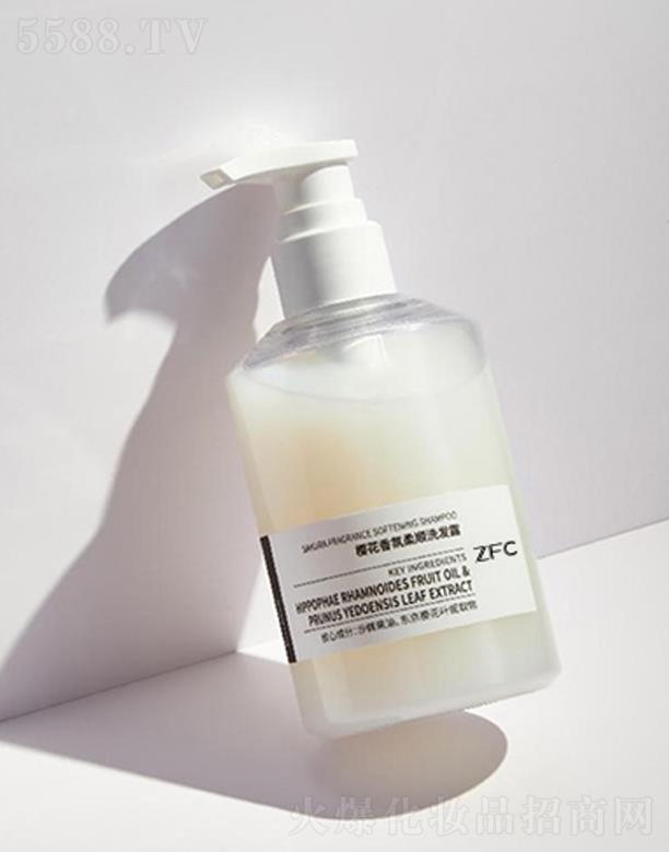 櫻花香氛柔順洗發露