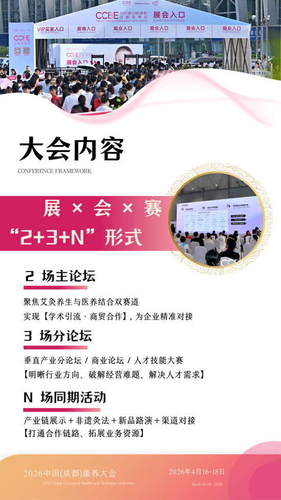 2026(成都)康養(yǎng)大會 2026(成都)康養(yǎng)大會